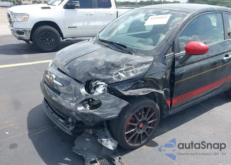 2012 Fiat 500 Abarth из США, поврежденный, VIN 3C3CFFFH6CT351907